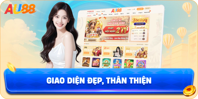Giao diện đẹp, thân thiện